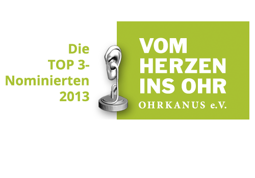 Ohrkanus 2013: Top 3-Nominierte bekannt