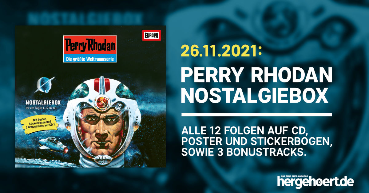 EUROPA-„Perry Rhodan“-Nostalgiebox im November